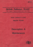 High
                        Capacity Coal Wagon Trains – Description and
                        Maintenance