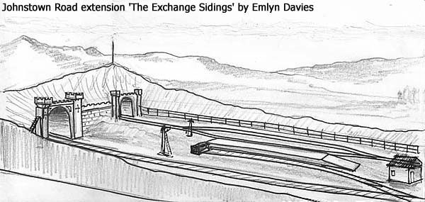 Johnstown Road Exchange Sidings by Emlyn
                    Davies